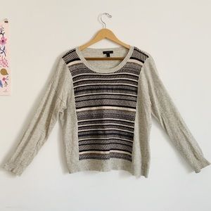 J.Crew sweater with front design